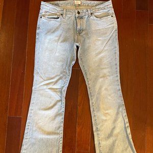 TILT 100% Cotton, Low Rise, Bootcut Jeans (Size 7 Long)